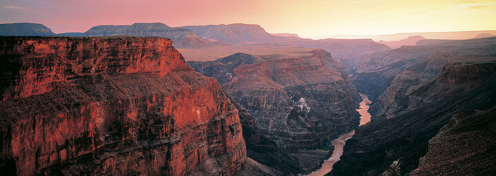 Grand Canyon zum Sonnenuntergang