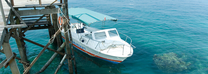 Boot des Minang Cove Resort & Spa