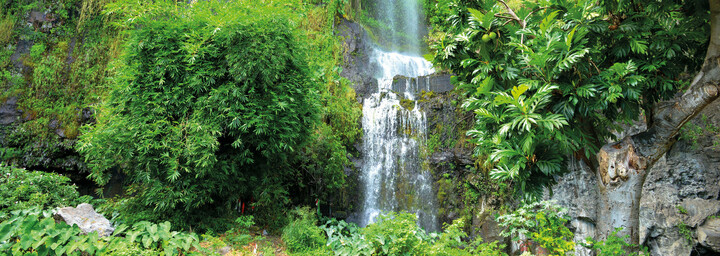 Wasserfall nahe Saint Paul La Reunion