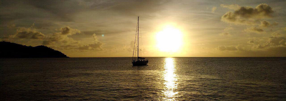 Reisebericht Seychellen - Romantischer Sonnenuntergang