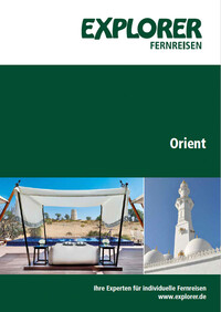 Explorer Fernreisen Orient Katalog Cover