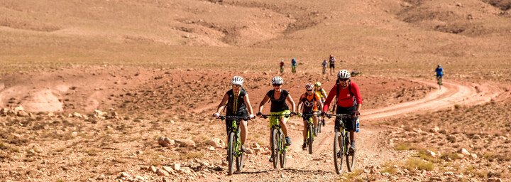 Marokko Mountainbiker