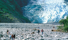 Wanderung am Franz Josef-Gletscher