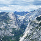 Die Gipfel des Yosemite Nationalparks