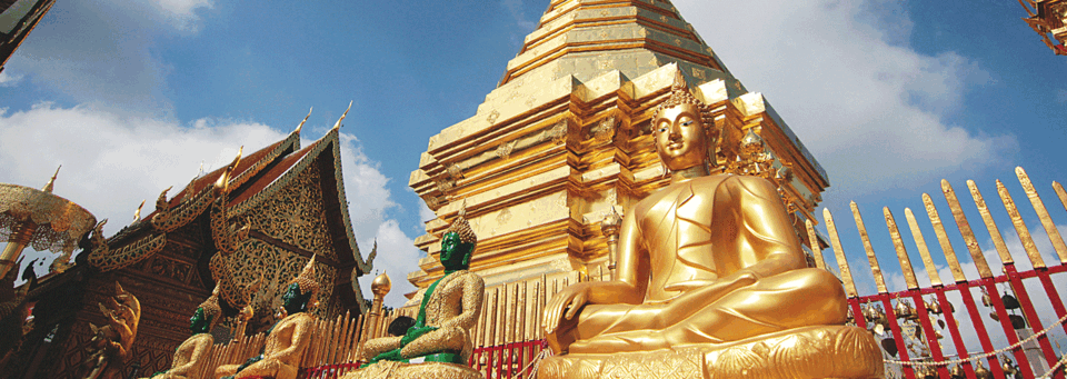 Chiang Mai - Tempel Wat-Doi-Suthep, Thailand