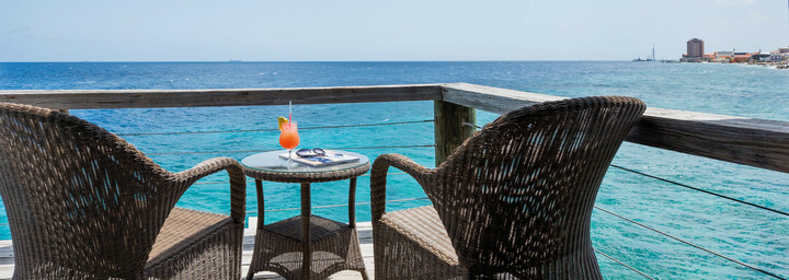 Ocean Front Blues Zimmerbeispiel Balkon - Avila Beach Hotel Curacao