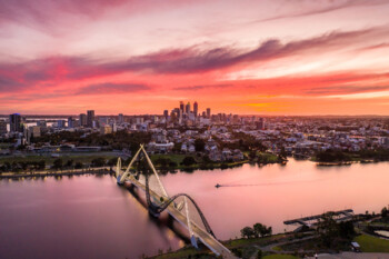 Skyline von Perth