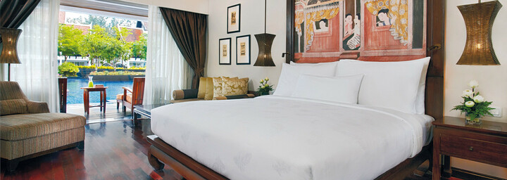 Deluxe-Zimmerbeispiel des JW Marriott Khao Lak Resort & Spa