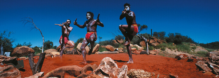Aborigines in Alice Springs