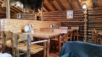 Restaurant / Café der Lazy Bear Lodge