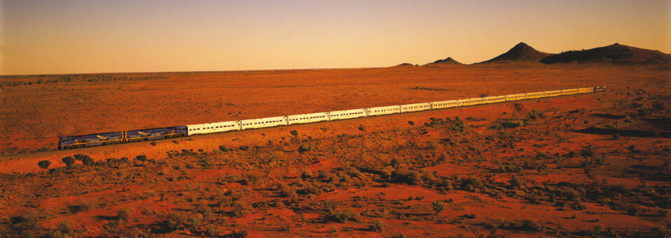 Indian Pacific Zugfahrt durch Australien´s Outback