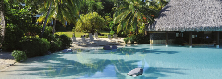 Pool im InterContinental Tahiti Resort & Spa