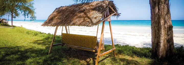 Strand des The Sands at Nomad am Diani Beach