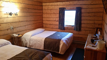 Zimmer in der Lazy Bear Lodge in Churchill