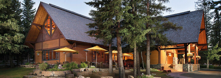Restaurant der Buffalo Mountain Lodge