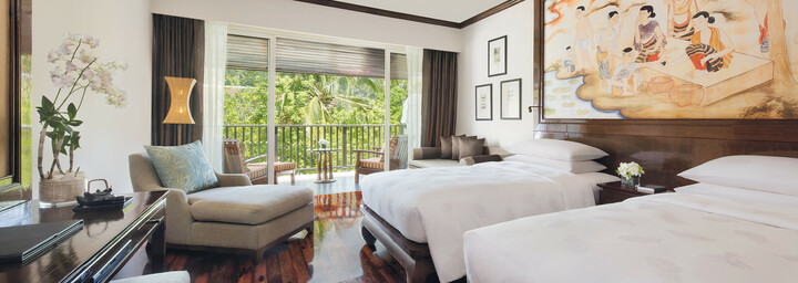 Deluxe-Zimmerbeispiel des JW Marriott Khao Lak Resort & Spa
