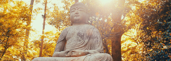 Große Buddhastatue in Kyoto